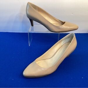Cole Haan Nude Leather Pumps